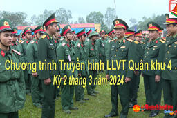 Chương trình Truyền hình LLVT Quân khu 4 (Kỳ 2 tháng 3 năm 2024)