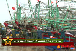 Phóng sự Truyền hình - Chủ động ứng phó với Bão số 3 Wipha
