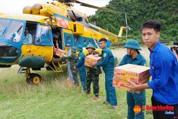CÁNH BAY HY VỌNG VÀO TÂM LŨ