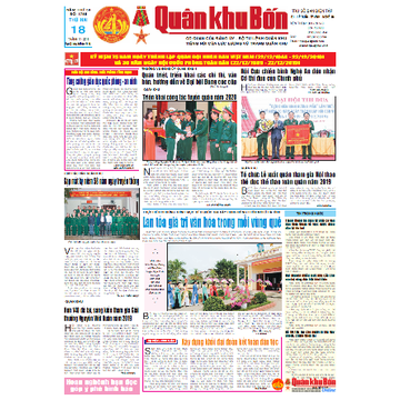 Báo Qk4 số 1785 ra ngày 18-11-2019