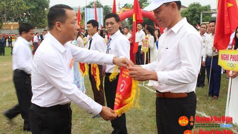 Huyện Nghi Lộc (Nghệ An): Đại hội thể dục thể thao huyện lần thứ VIII