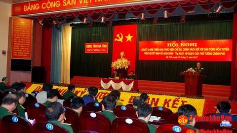Ban Chỉ đạo 24 tỉnh Hà Tĩnh: Sơ kết 2 năm thực hiện Quyết định 49 của Thủ tướng Chính phủ 