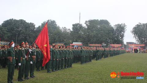 Sư đoàn 324: Tổ chức lễ ra quân huấn luyện năm 2018.