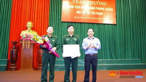 UBND tỉnh Quảng Trị: Khen thưởng đột xuất lực lượng phòng chống ma túy