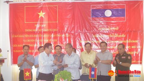 Ban Công tác đặc biệt tỉnh Quảng Trị và Savannakhet (Lào): Thống nhất kế hoạch giao, nhận hài cốt liệt sĩ được quy tập trong mùa khô 2017 - 2018