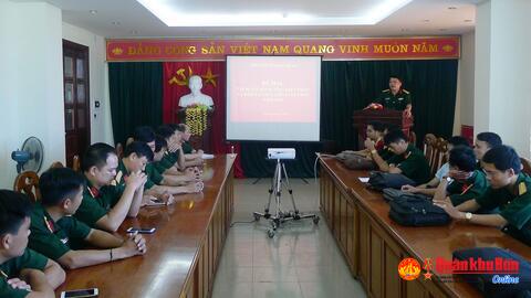 Bộ CHQS tỉnh Nghệ An: Tập huấn công nghệ thông tin năm 2018