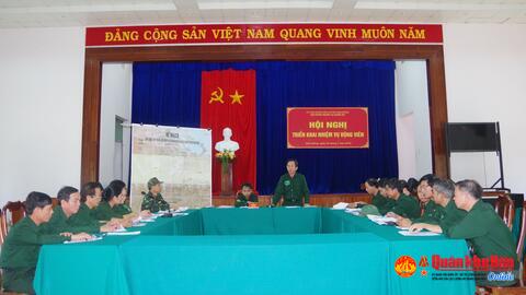 Huyện Nam Đông (tỉnh Thừa Thiên Huế): Tổ chức thành công diễn tập khu vực phòng thủ năm 2018