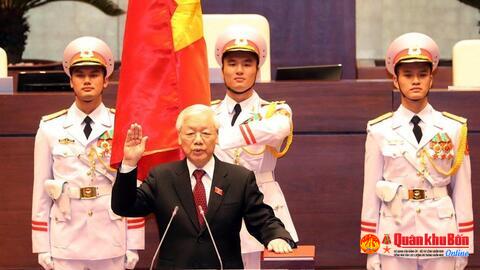 Tổng Bí thư Nguyễn Phú Trọng được bầu giữ chức Chủ tịch nước Cộng hòa xã hội chủ nghĩa Việt Nam