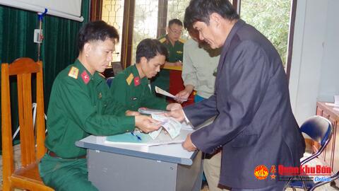 Huyện Quỳ Hợp (tỉnh Nghệ An): 112 đối tượng được chi trả trợ cấp 1 lần theo Quyết định 49 của Thủ tướng Chính phủ