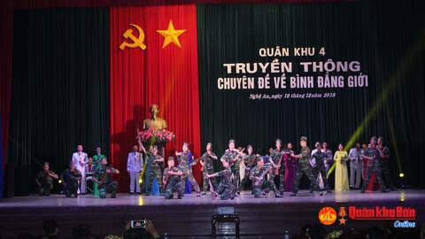 Quân khu: Truyền thông chuyên đề về Bình đẳng giới năm 2018.