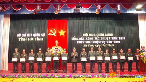 Bộ CHQS tỉnh Hà Tĩnh: Hội nghị Quân chính năm 2018
