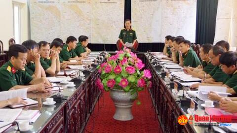 Ban Chỉ đạo Diễn tập tỉnh Thanh Hóa: Giao nhiệm vụ cho các đơn vị diễn tập khu vực phòng thủ năm 2019