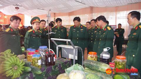 Bộ CHQS tỉnh Nghệ An, Thanh Hóa: Thực hiện tốt Phong trào thi đua “Ngành Hậu cần Quân đội làm theo lời Bác Hồ dạy”