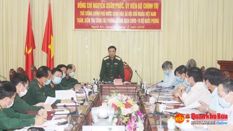 Thủ tướng Chính phủ Nguyễn Xuân Phúc biểu dương tinh thần quyết liệt phòng chống dịch bệnh Covid - 19 của Quân đội