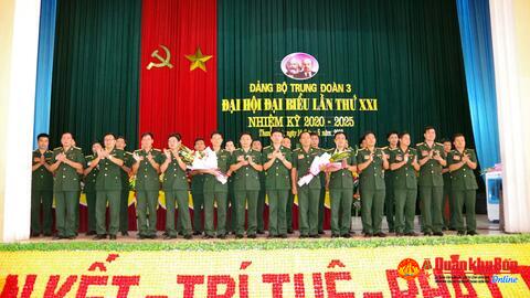 Đảng bộ Trung đoàn 3 tổ chức thành công Đại hội đại biểu lần thứ XXI