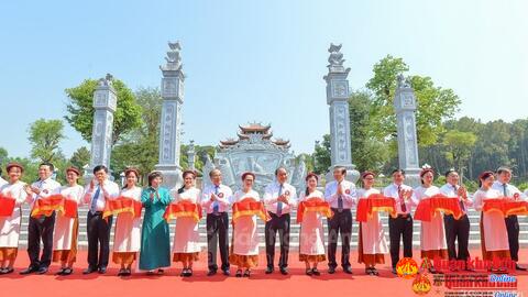 Thủ tướng Nguyễn Xuân Phúc dự khánh thành Đền Chung Sơn - Đền thờ Gia tiên Chủ tịch Hồ Chí Minh