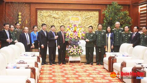 Lực lượng vũ trang Quân khu 4 góp phần quan trọng vào sự phát triển của tỉnh Nghệ An