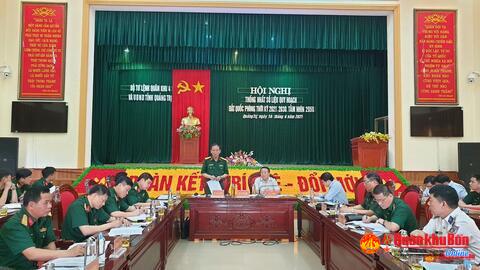 Hội nghị về đất quốc phòng trên địa bàn tỉnh Quảng Trị