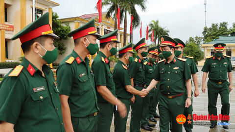 Bộ Tư lệnh Quân khu 4: Kiểm tra tại Bộ Chỉ huy Quân sự Thừa Thiên Huế