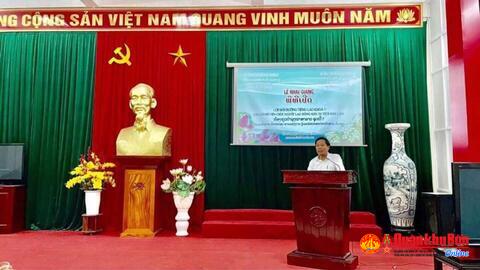 Khu Di tích Kim Liên: Khai giảng Lớp học tiếng Lào cho cán bộ viên chức, người lao động