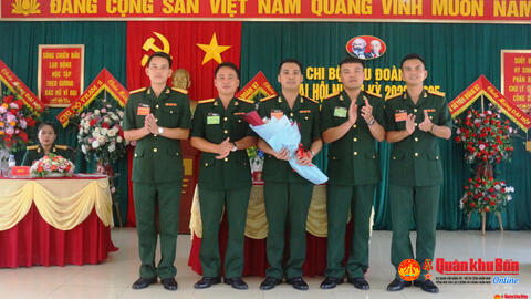 Đảng ủy Bộ Tham mưu Quân khu 4, chỉ đạo Đại hội chi bộ nhiệm kỳ 2022-2025 làm trước thành công tốt đẹp