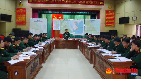 Bộ CHQS tỉnh Quảng Bình diễn tập năm 2022