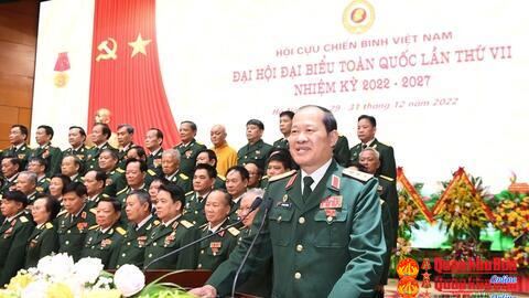 Thượng tướng Bế Xuân Trường trúng cử Chủ tịch Hội Cựu chiến binh Việt Nam, khóa VII