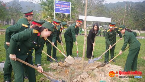 Thiết thực, ý nghĩa "Vườn cây tri ân" tại Khu Di tích Ngã ba Đồng Lộc