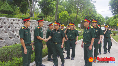 Đại tá Ngô Nam Cường thăm, kiểm tra Kho K3, Cục Kỹ thuật
