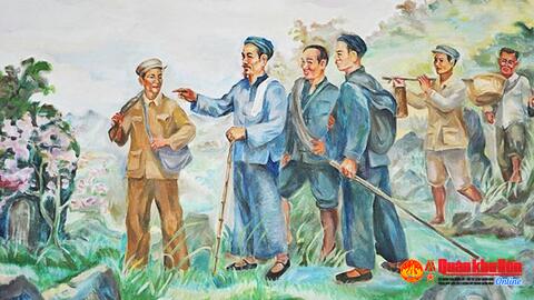 Lãnh tụ Nguyễn Ái Quốc trở về nước lãnh đạo cách mạng là sự kiện lịch sử quan trọng mở ra thời kỳ phát triển mới của dân tộc Việt Nam