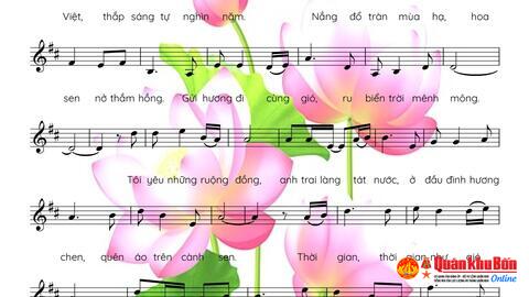 Giới thiệu ca khúc mới: Đóa Sen hồng