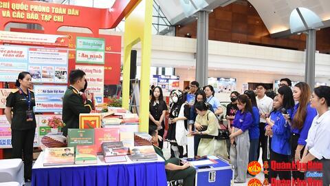 Hội Báo toàn quốc năm 2025: Sôi nổi các hoạt động tại khối báo chí Quân đội