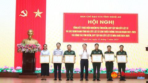 Nghệ An xác định được danh tính 1.015 hài cốt liệt sĩ hy sinh tại Lào