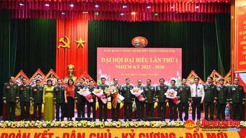 Đại hội đại biểu Đảng bộ Ban Chỉ huy Bộ đội Biên phòng tỉnh Hà Tĩnh lần thứ 1 thành công tốt đẹp