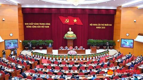 Khai mạc Hội nghị lần thứ 12 Ban Chấp hành Trung ương Đảng khóa XIII