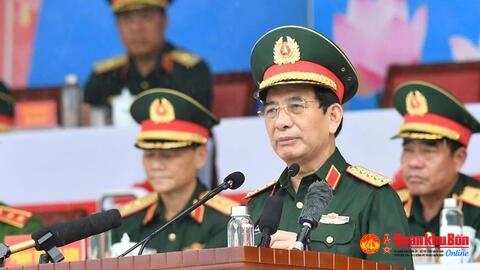 Tổng hợp luyện lực lượng diễu binh, diễu hành thực hiện nhiệm vụ A80