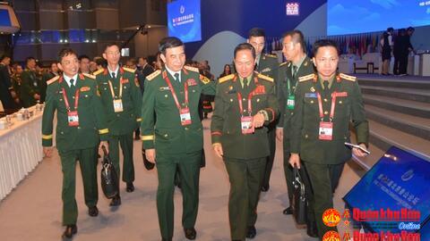 Một số hình ảnh hoạt động của Bộ trưởng Phan Văn Giang tham dự Diễn đàn Hương Sơn Bắc Kinh lần thứ 12