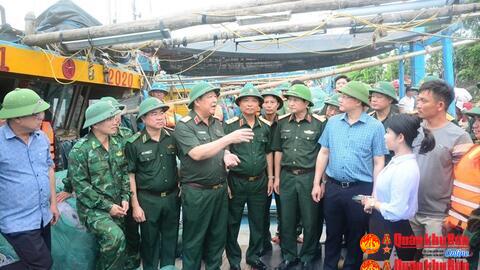Quân khu 4: Huy động lực lượng, phương tiện ứng phó bão số 10