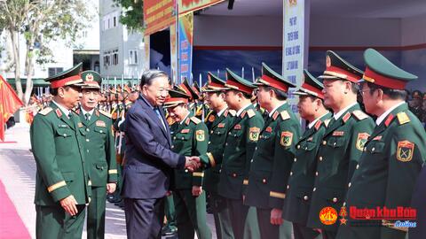 Bài phát biểu của Tổng Bí thư Tô Lâm tại Lễ kỷ niệm 80 năm Ngày truyền thống lực lượng vũ trang Quân khu 4