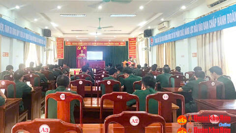 Kho K1, Cục Hậu cần - Kỹ thuật Quân khu 4 khai mạc thi đánh giá kiến thức, kỹ năng số năm 2025