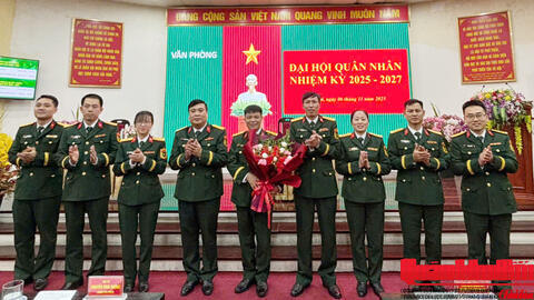 Văn phòng Học viện Chính trị: Đại hội quân nhân nhiệm kỳ 2025 - 2027