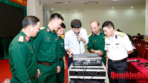 Quân khu 4: Bế mạc lớp tập huấn vật tư công tác Đảng, công tác chính trị năm 2025