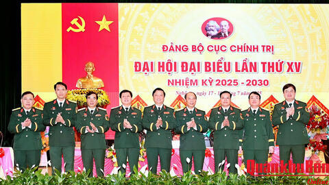 CỤC CHÍNH TRỊ QUÂN KHU 4 KÍNH BÁO