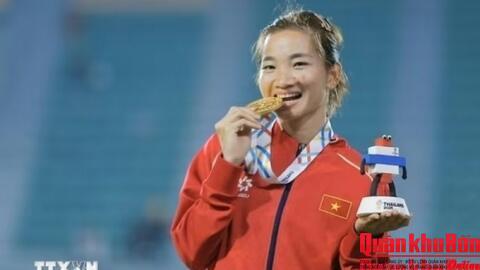 Điền kinh Việt Nam lập 'hat-trick vàng,' Nguyễn Thị Oanh đi vào lịch sử