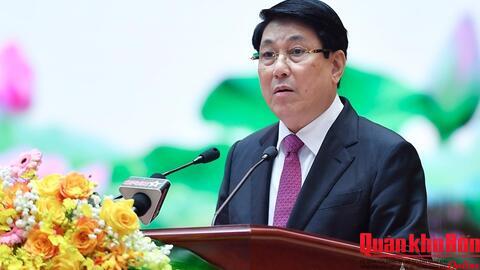 Chủ tịch nước Lương Cường: Nâng cao chất lượng tổng hợp, sức mạnh chiến đấu của toàn quân