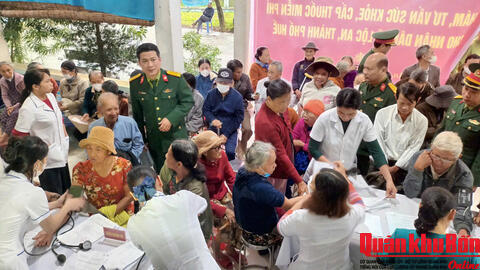 Ấm áp nghĩa tình quân dân trong “Chiến dịch Quang Trung” tại Thành phố  Huế