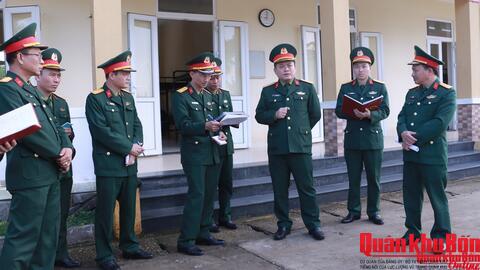 Bộ Chỉ huy Quân sự thành phố Huế kiểm tra công tác chuẩn bị huấn luyện chiến sĩ mới năm 2026