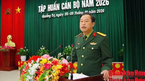Sư đoàn 968 (Quân khu 4) tập huấn cán bộ năm 2026.
