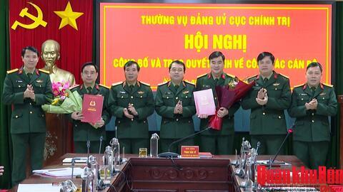 Cục Chính trị Quân khu 4 trao quyết định điều động, bổ nhiệm Chỉ huy trưởng Ban Chỉ huy Quân sự xã