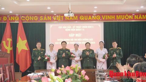 Bệnh viện Quân y 4: Gặp mặt tuyên dương đội thi điều dưỡng giỏi năm 2026